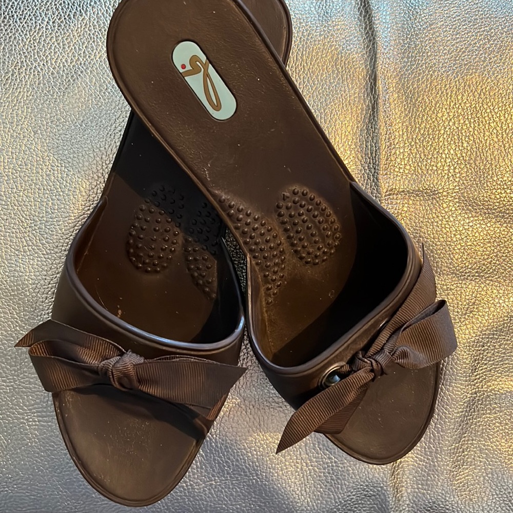 OKA BEE ladies wedge sandals